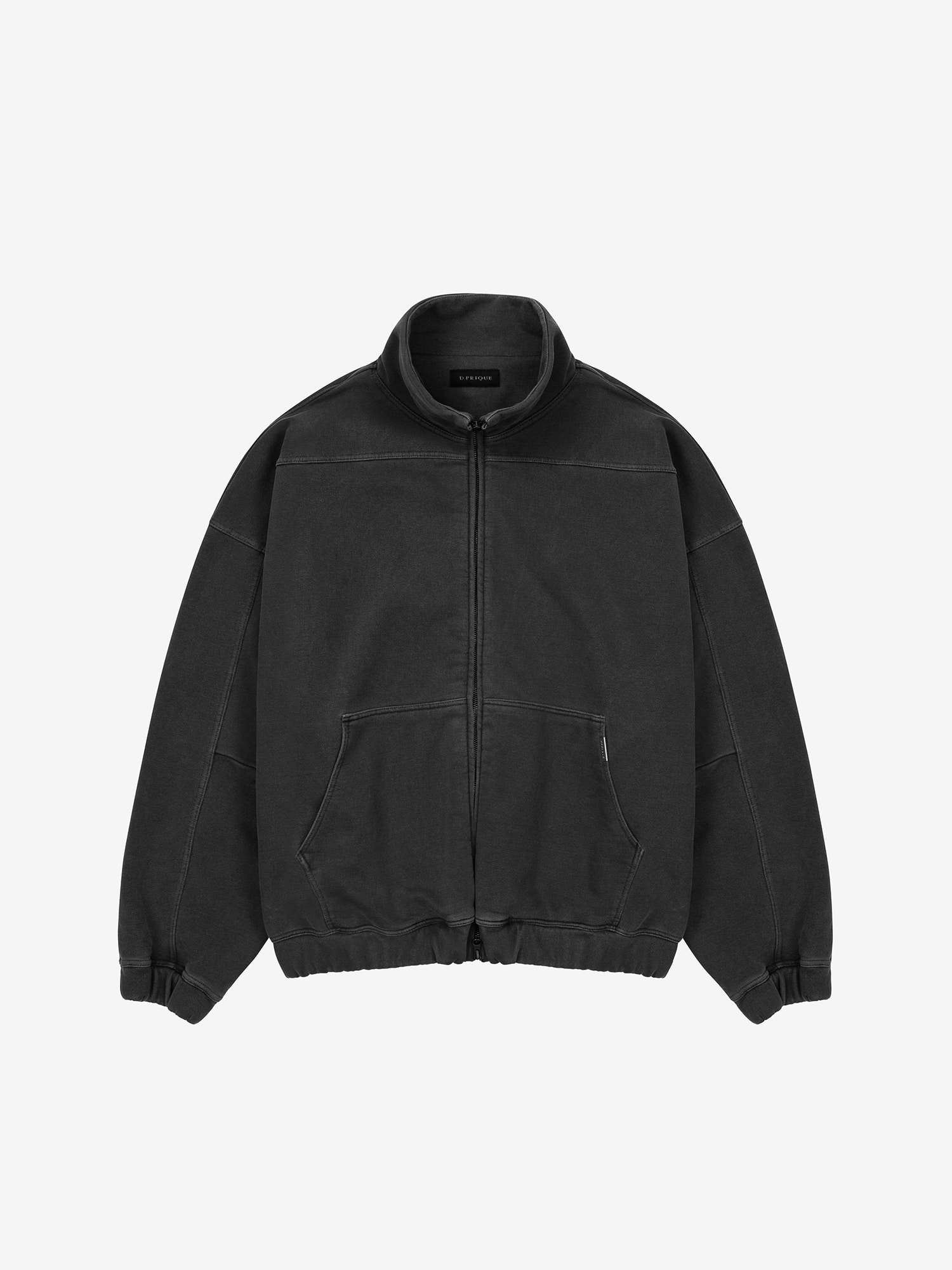 Paneled Jacket - Washed Black