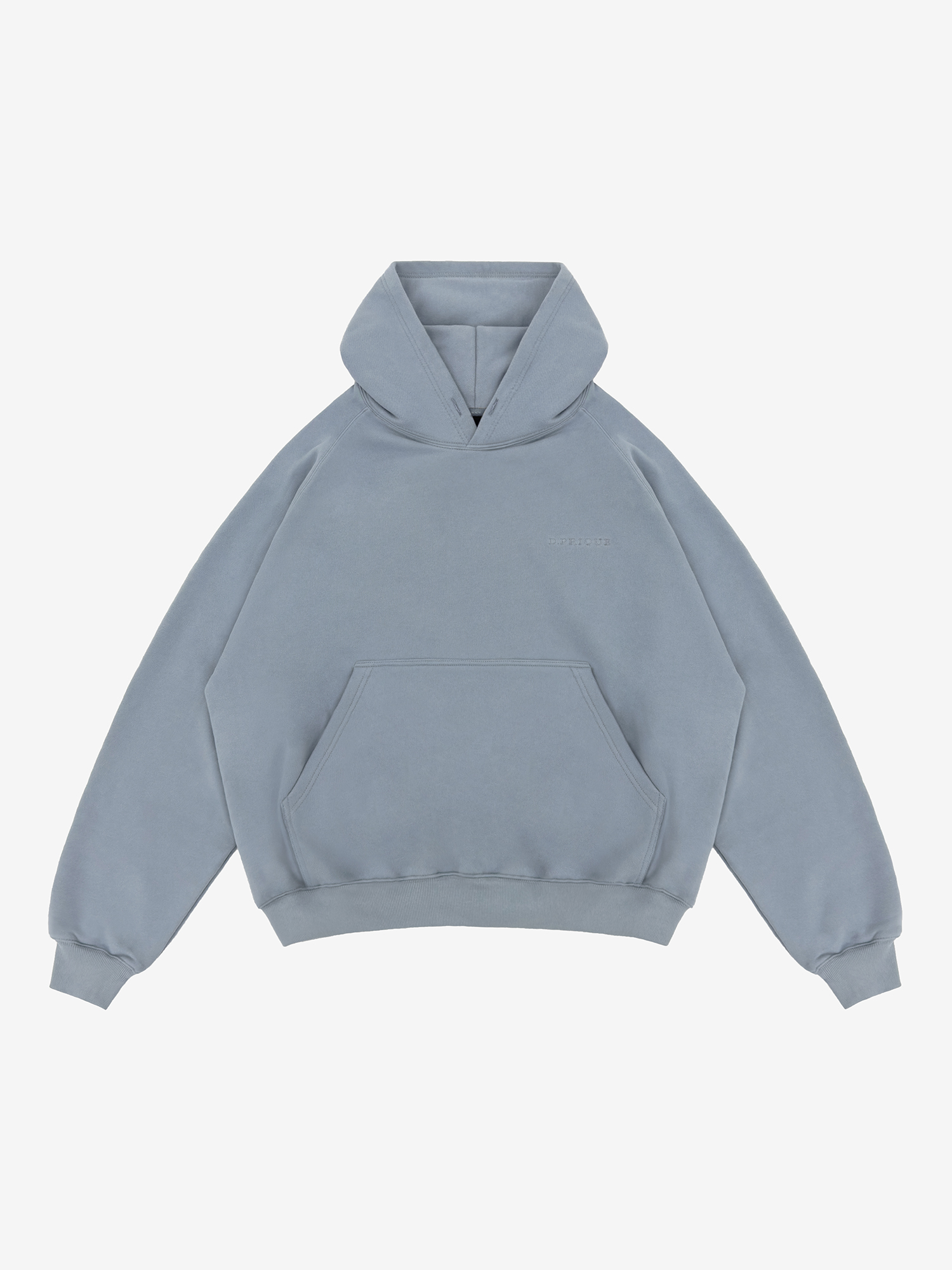 Raglan Hoodie - Dusty Blue