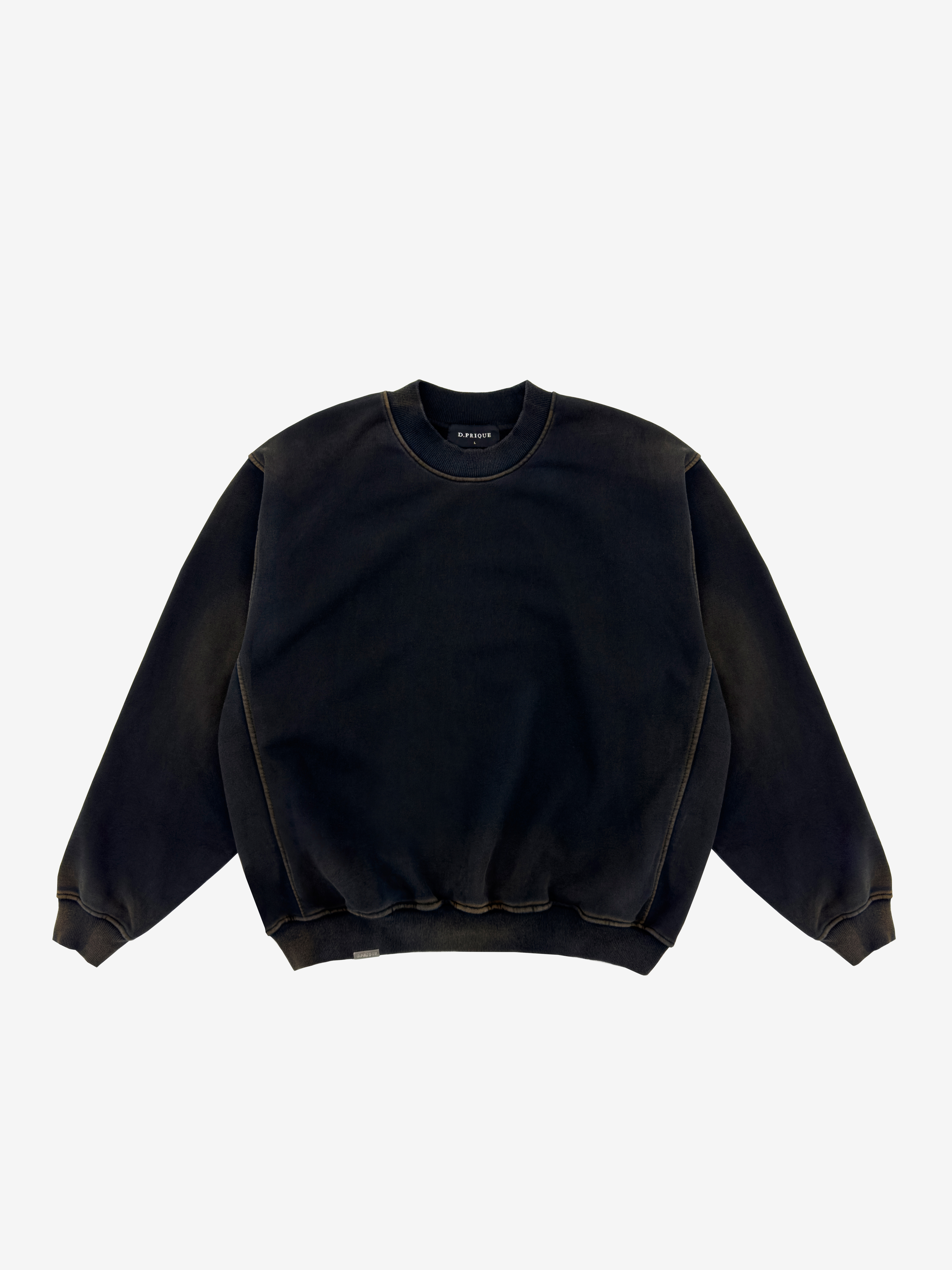 Over Sweatshirt - Faded Black