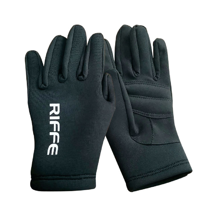 [GL-BKA01] RIFFE Black Amara 2mm Gloves