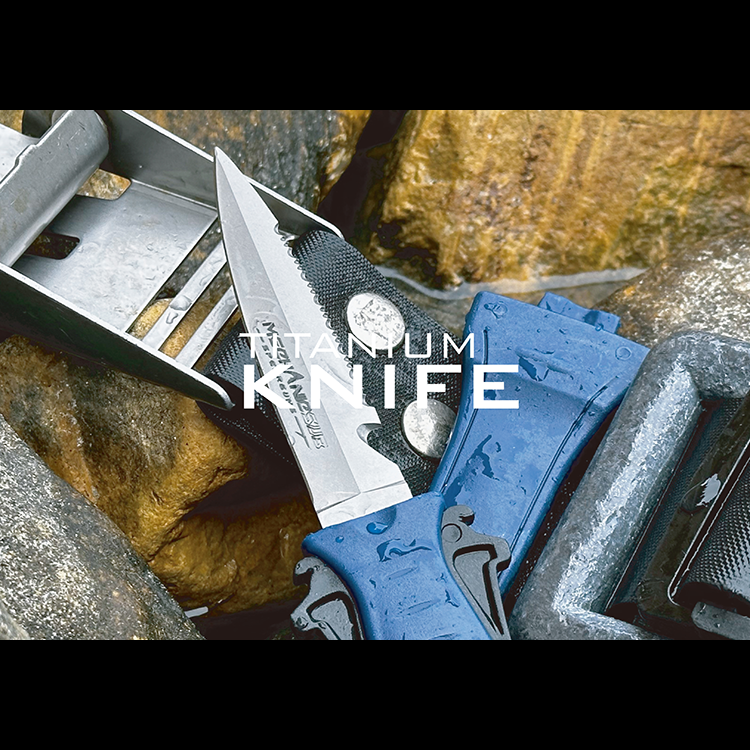 [MSN-KNDG1] MechanicSub Titanium DAGGER 1 Spearfishing Knife