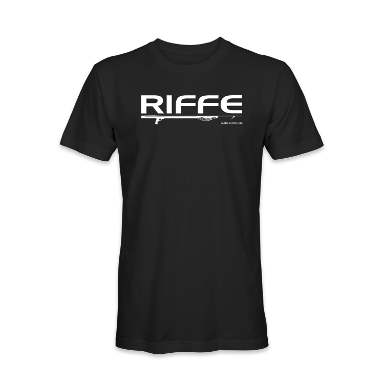 RIFFE 스피어피싱 거너 블랙 티셔츠 GUNNER BLACK