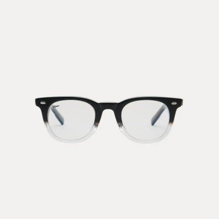 페이크미 모드 HBK 투톤 투명안경 블랙 남자 여자 뿔테 안경