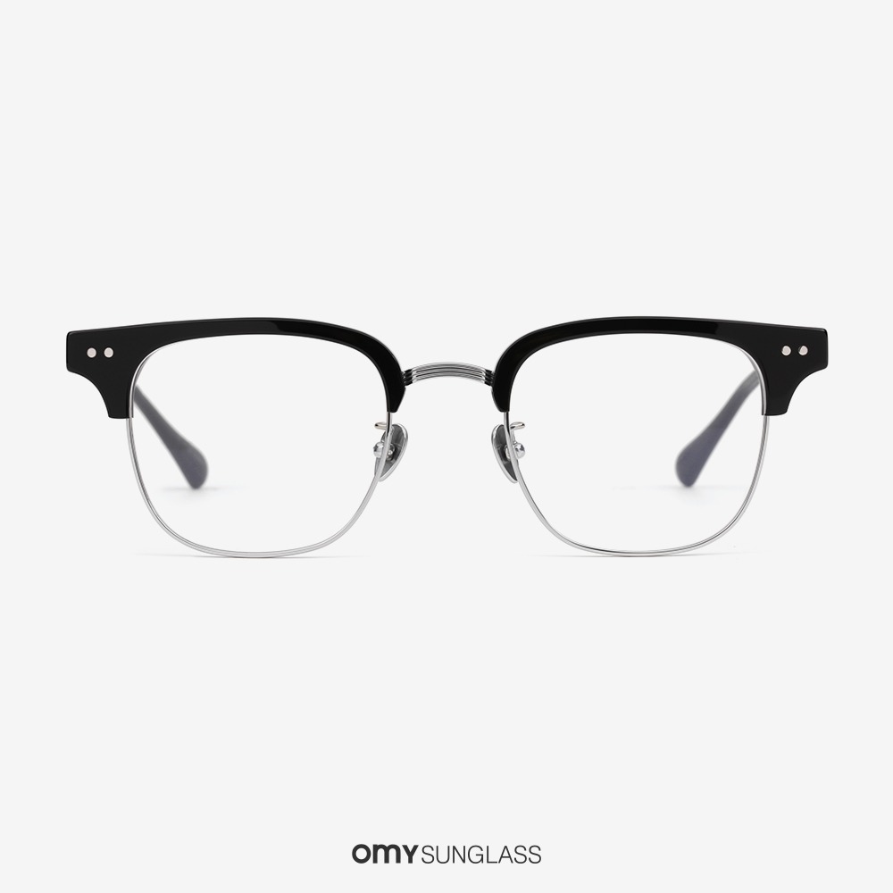프로젝트프로덕트 CL22 C1WG 블랙 은테 사각 하금테 남자 여자 안경