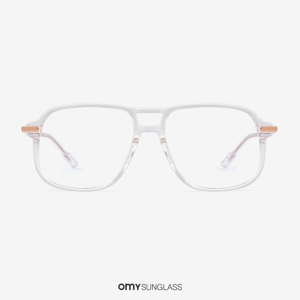 프로젝트프로덕트 CL13 C0 클리어 투명 데일리 뿔테 보잉 남녀공용 안경