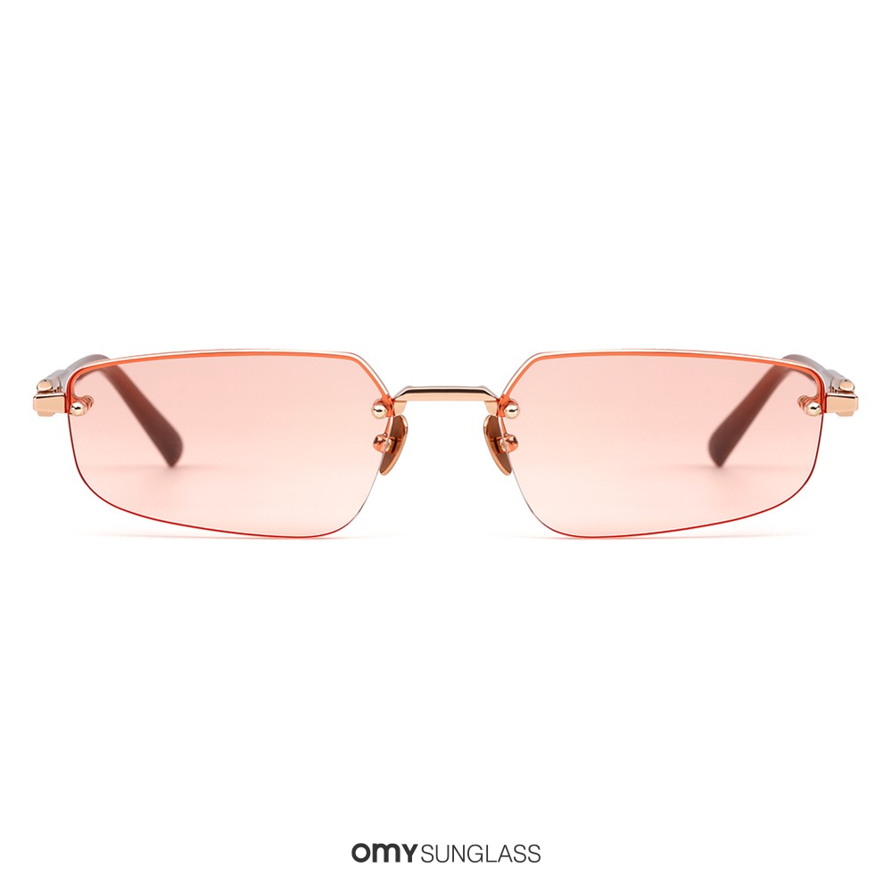 프로젝트프로덕트 CL2 CPG 핑크 틴트 사각 패션 선글라스