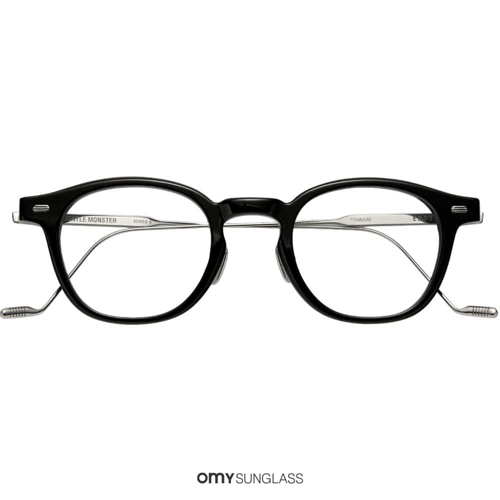 젠틀몬스터 에디 01 사각 블루라이트차단안경 남자 여자 블랙 뿔테 안경