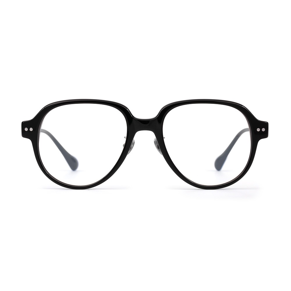 프로젝트프로덕트 FS11 C1 블랙 레트로 가벼운 빅사이즈 남자 여자 패션 안경