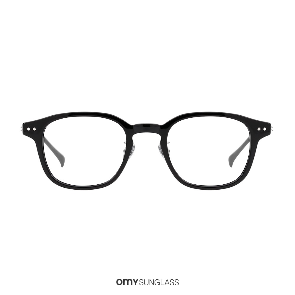 프로젝트프로덕트 안경테 CL20 C1 검정 뿔테 스퀘어 깔끔한 남자 티타늄 안경