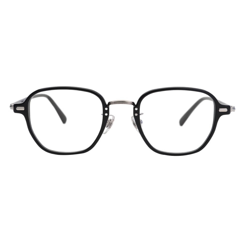 래쉬 리파인드 에디션 헴락 C1 검정 실버 기본 데일리 스퀘어 콤비테 안경