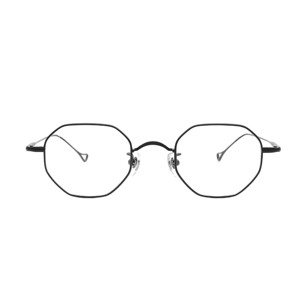 래쉬 에이타입 애디 C1 블랙 메탈 얇은 다각 패션 가벼운 안경