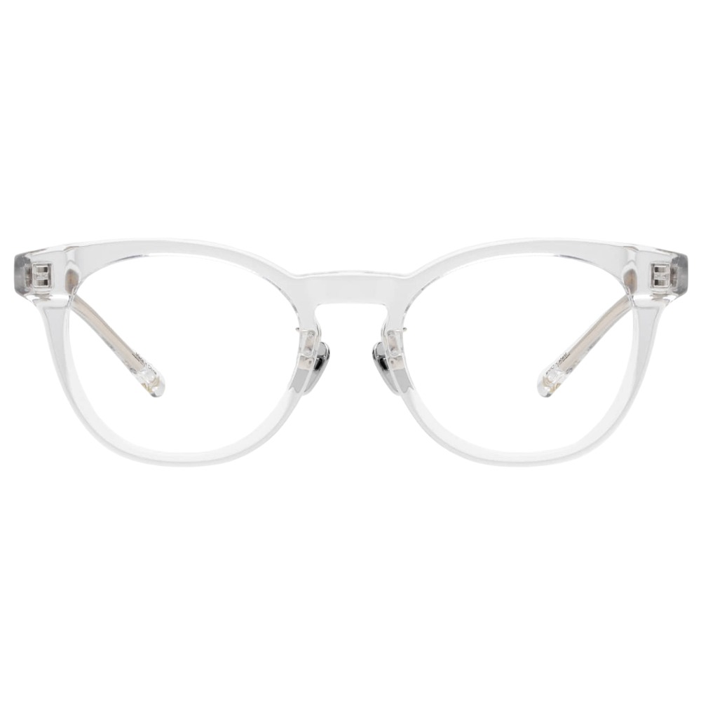 마노모스 ALFA 알파 C4 안경테 투명 뿔테 모던 라운드 안경