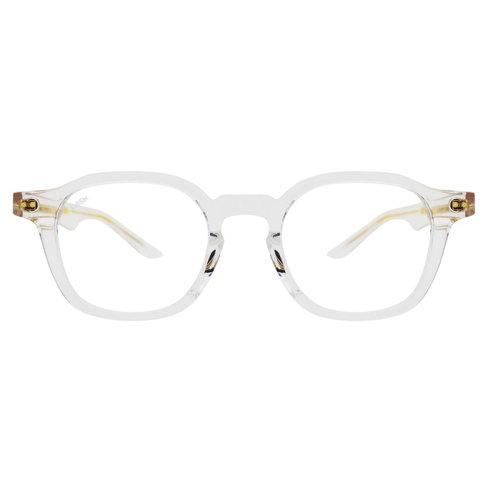 래쉬 에스타입 대니 C4 투명 패션 뿔테 봉태규 안경