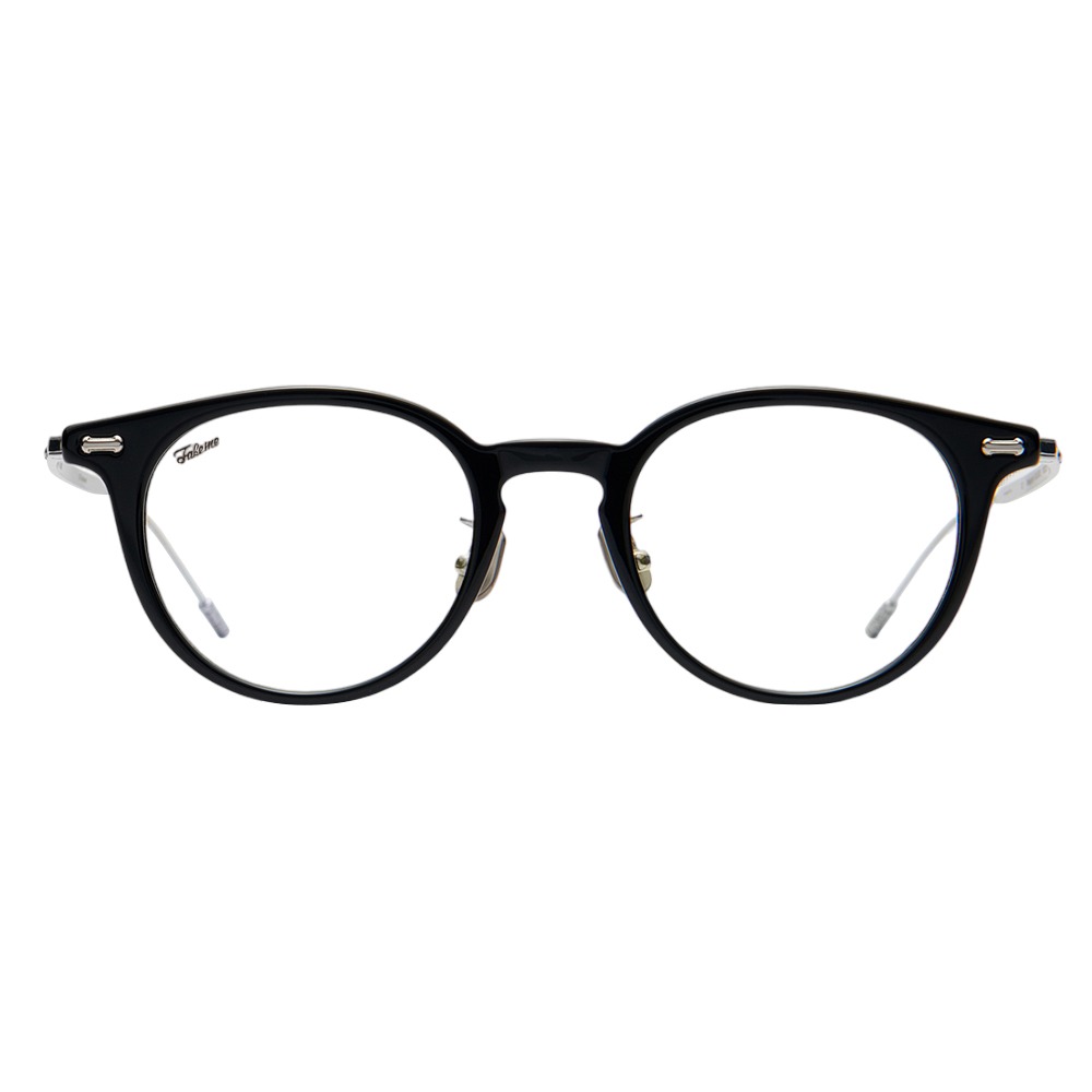 페이크미 시티4 BSV 블랙 동글이 뿔테 안경 귀여운 데일리 안경테