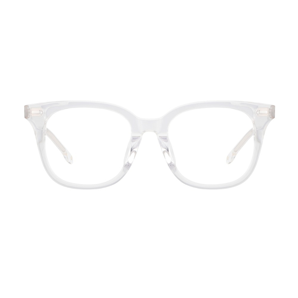 마노모스 안경테 STORM 스톰 C4 클리어 투명 뿔테 큰 얼굴형에 맞는 안경