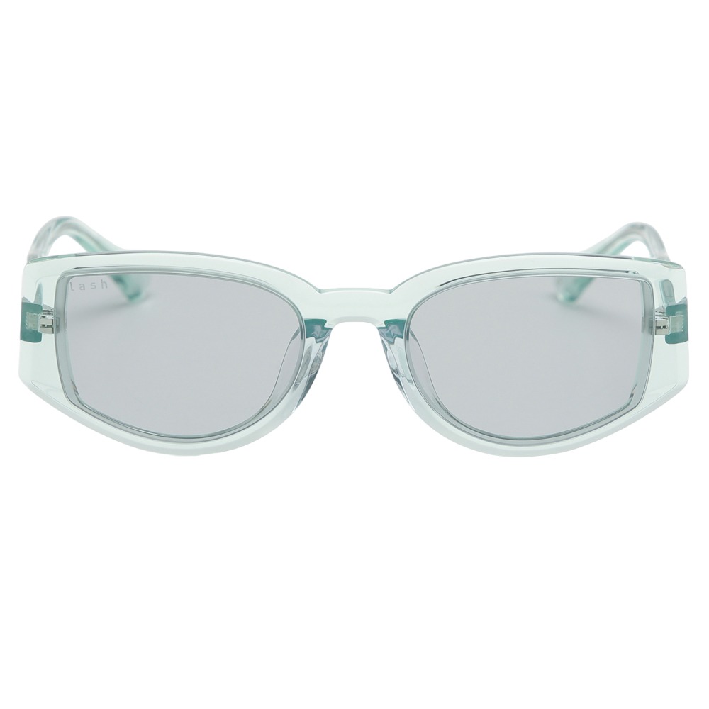 래쉬 피버 FEVER C4 그린 클리어 뿔테 독특한 투명 선글라스