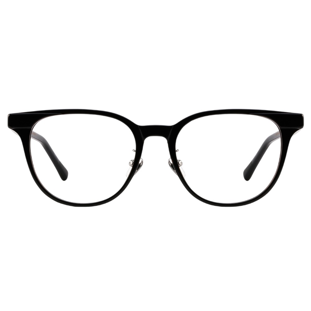 마노모스 이반 IVAN C1 깔끔한 검정 빅사이즈 얇은뿔테 여자 남자 데일리 안경