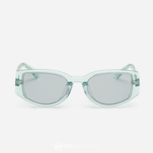 래쉬 피버 FEVER C4 그린 클리어 뿔테 독특한 투명 선글라스