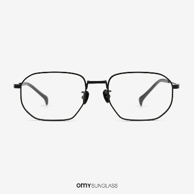 프로젝트프로덕트 안경 CL15 CMBK 블랙 스퀘어 티타늄 오피스 남녀공용 안경