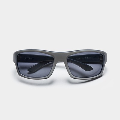 페이크미 제로 SVR 실버 두꺼운 스퀘어 뿔테 힙한 패션 편광 선글라스