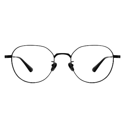 마노모스 ZULU 줄루 C1 안경테 블랙 티타늄 빅사이즈 안경