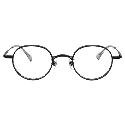 래쉬 에이타입 앤디 48 C1 블랙 원형 고도근시 안경테 고도수 안경