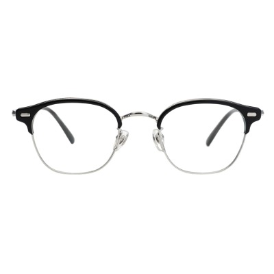 래쉬 리파인드 코미 C1 검정 실버 콤비 가벼운 하금테 모던한 남자 여자 안경
