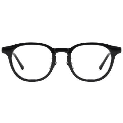 마노모스 브루노 BRUNO C1 블랙 티타늄힌지 콤비안경테 데일리 오피스 뿔테 안경