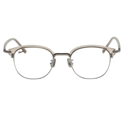 페이크미 홈타운 GRY 투명 그레이 가벼운 반뿔테 안경