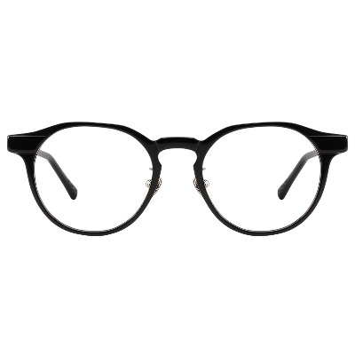 마노모스 다니엘 DANIAL C1 깔끔한 검정 기본 패션 데일리 뿔테 안경