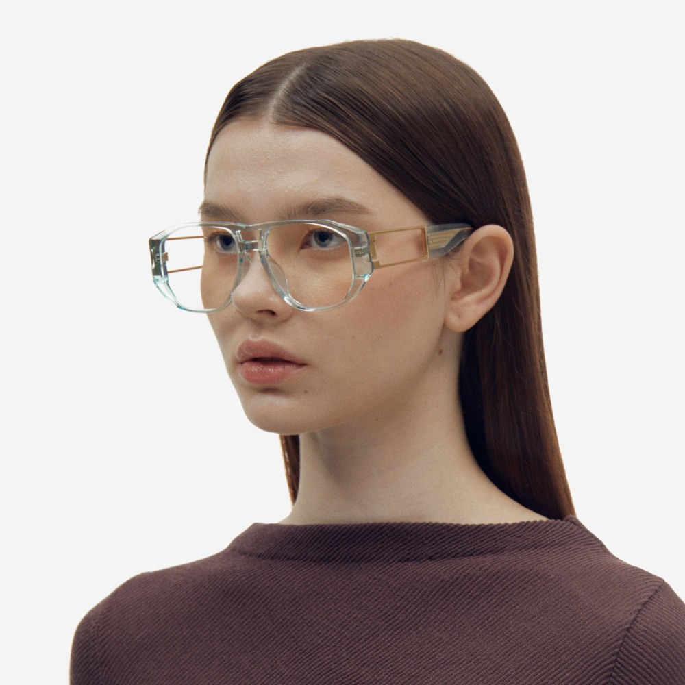 프로젝트프로덕트 FS13 C06 투명 클리어 투브릿지 독특한 고글 안경