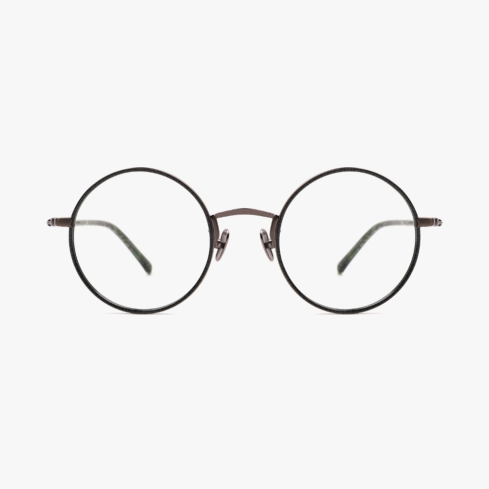 마노모스 샐리 C1 SALLY 동글이 오버사이즈 티타늄 안경