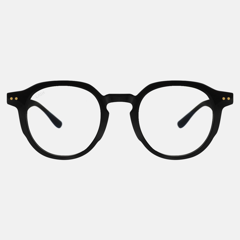 래쉬 에스타입 로엔 C1 블랙 데일리 뿔테 봉태규 이상윤 안경