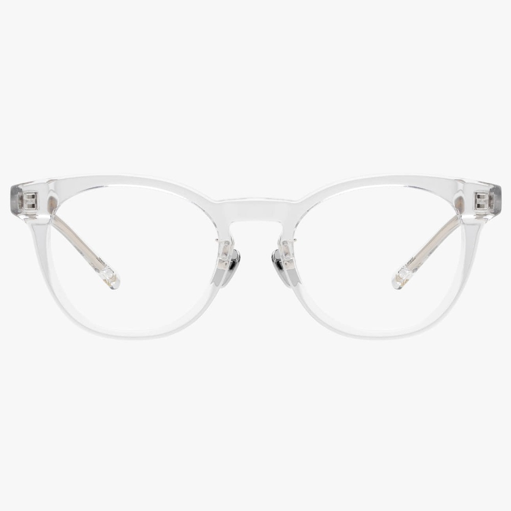 마노모스 ALFA 알파 C4 안경테 투명 뿔테 모던 라운드 안경