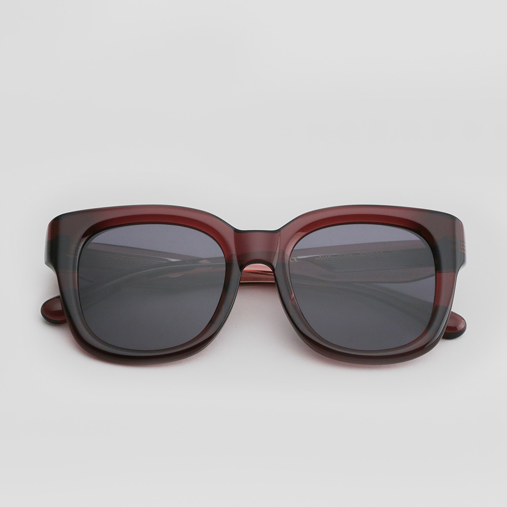 프로젝트프로덕트 AU8 C08 사각 투명 브라운 패션 선글라스