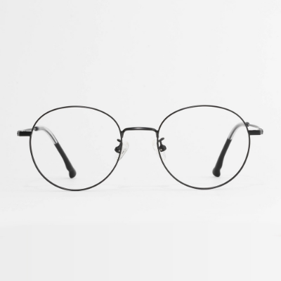 버니도트 디토 써클 01 블랙 안경 깔끔한 블루라이트 자외선 차단 안경테