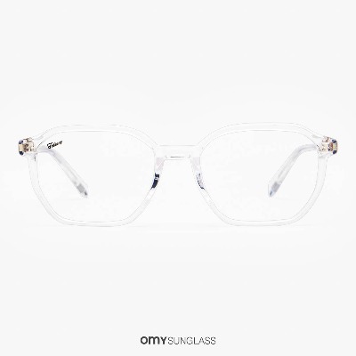 페이크미 팁시 CRY 패션 클리어 얇은뿔테 안경