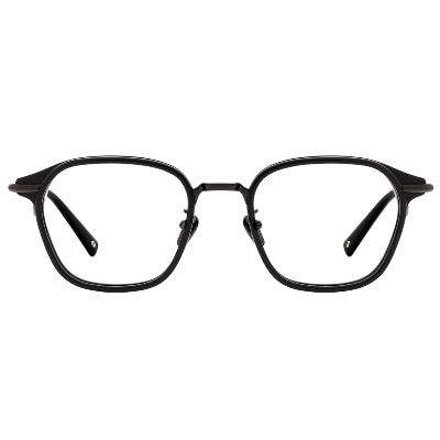 마노모스 인디아 C3 블랙그레이 직장인 패션 스퀘어 뿔테 안경