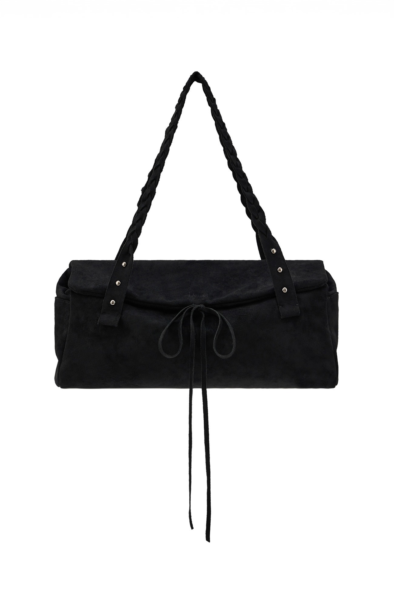 ダインイット バッグ RIBBON-DETAIL SHOULDER BAG IN BLA 【公式通販】