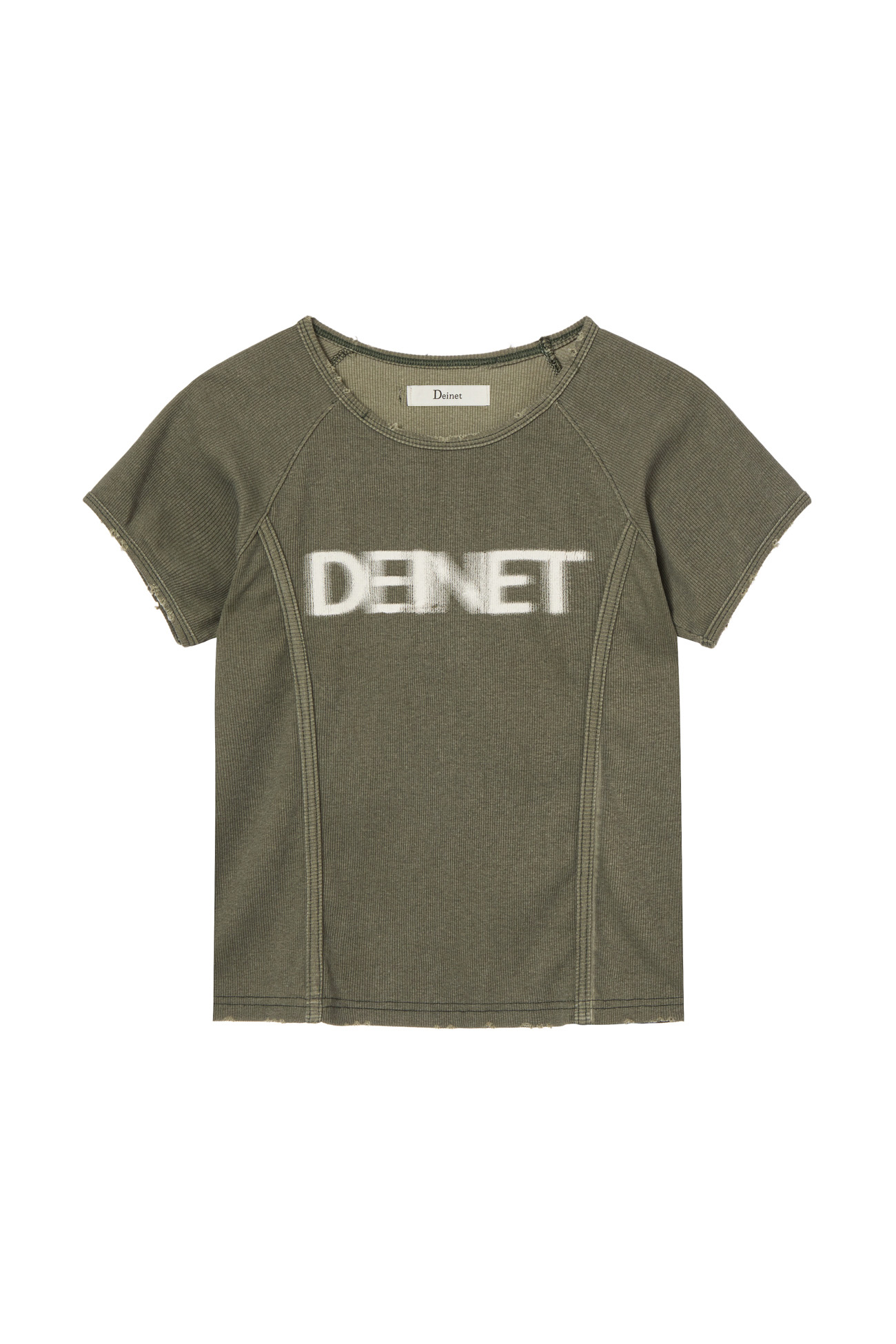 PIGMENT LOGO T-SHIRT IN KHAKI
