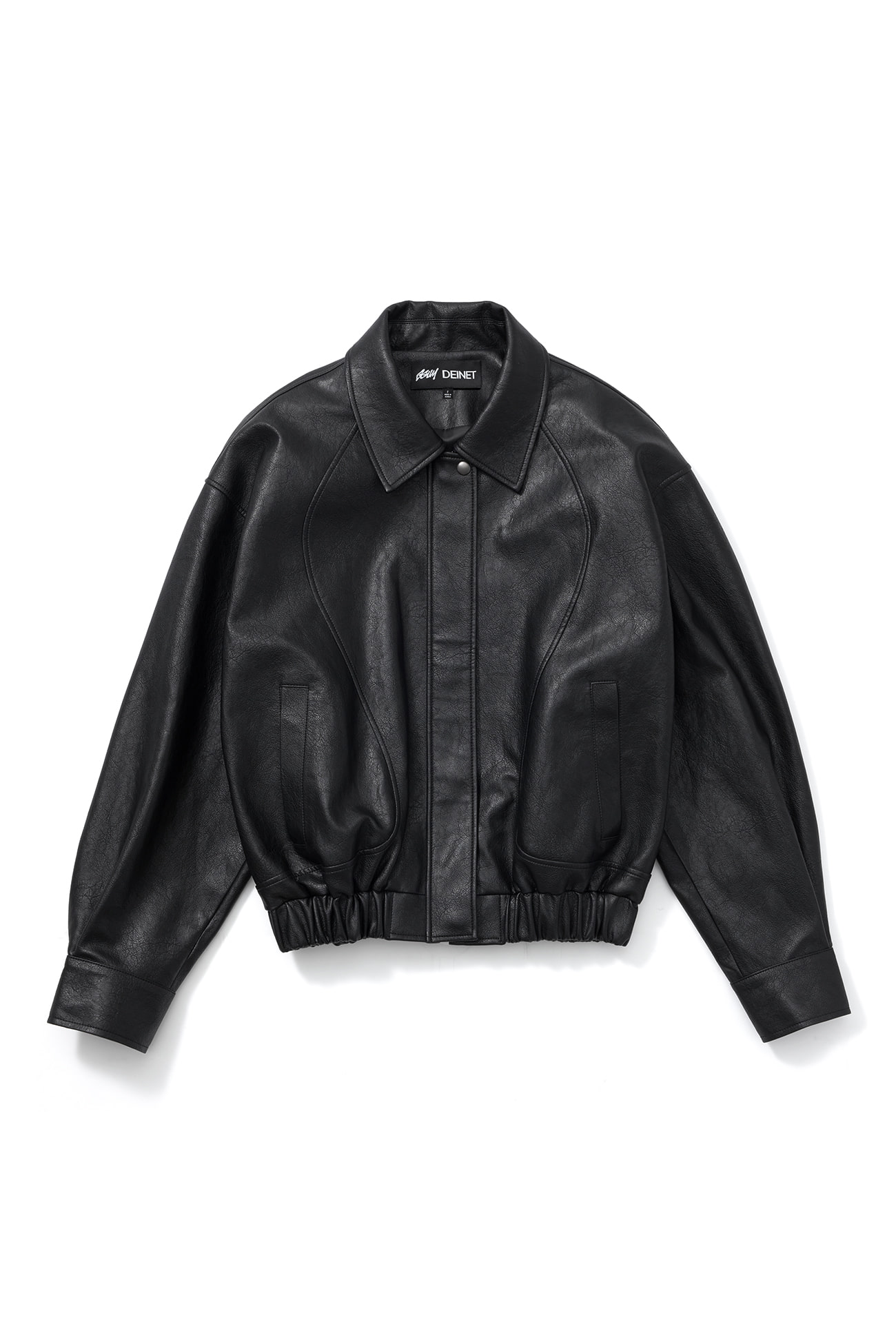 GGUM X DEINET] FRINGE JACKET IN BLACK | DEINET