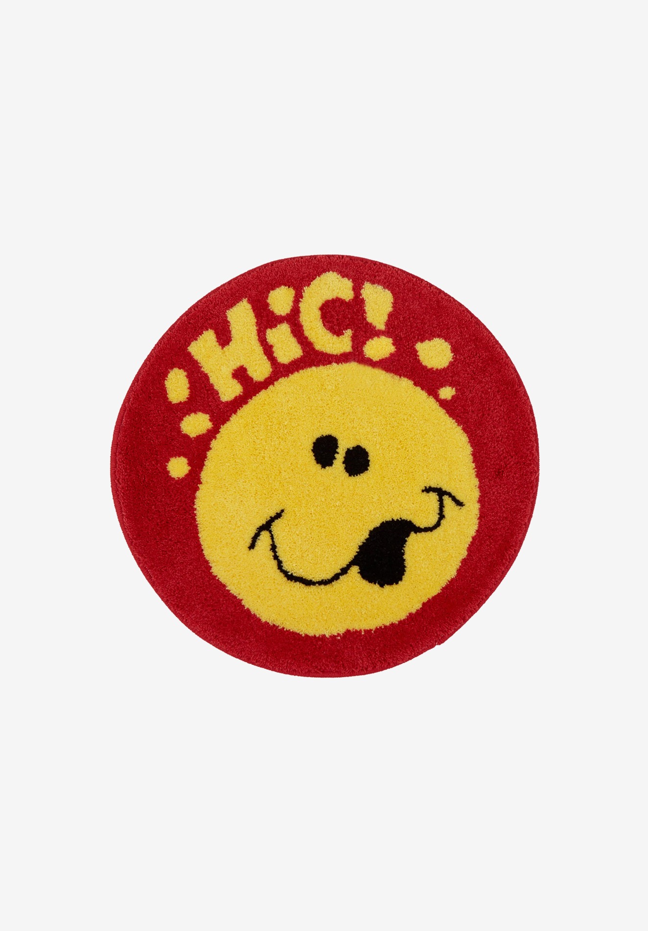 HIC SMILE RUG MAT, RED