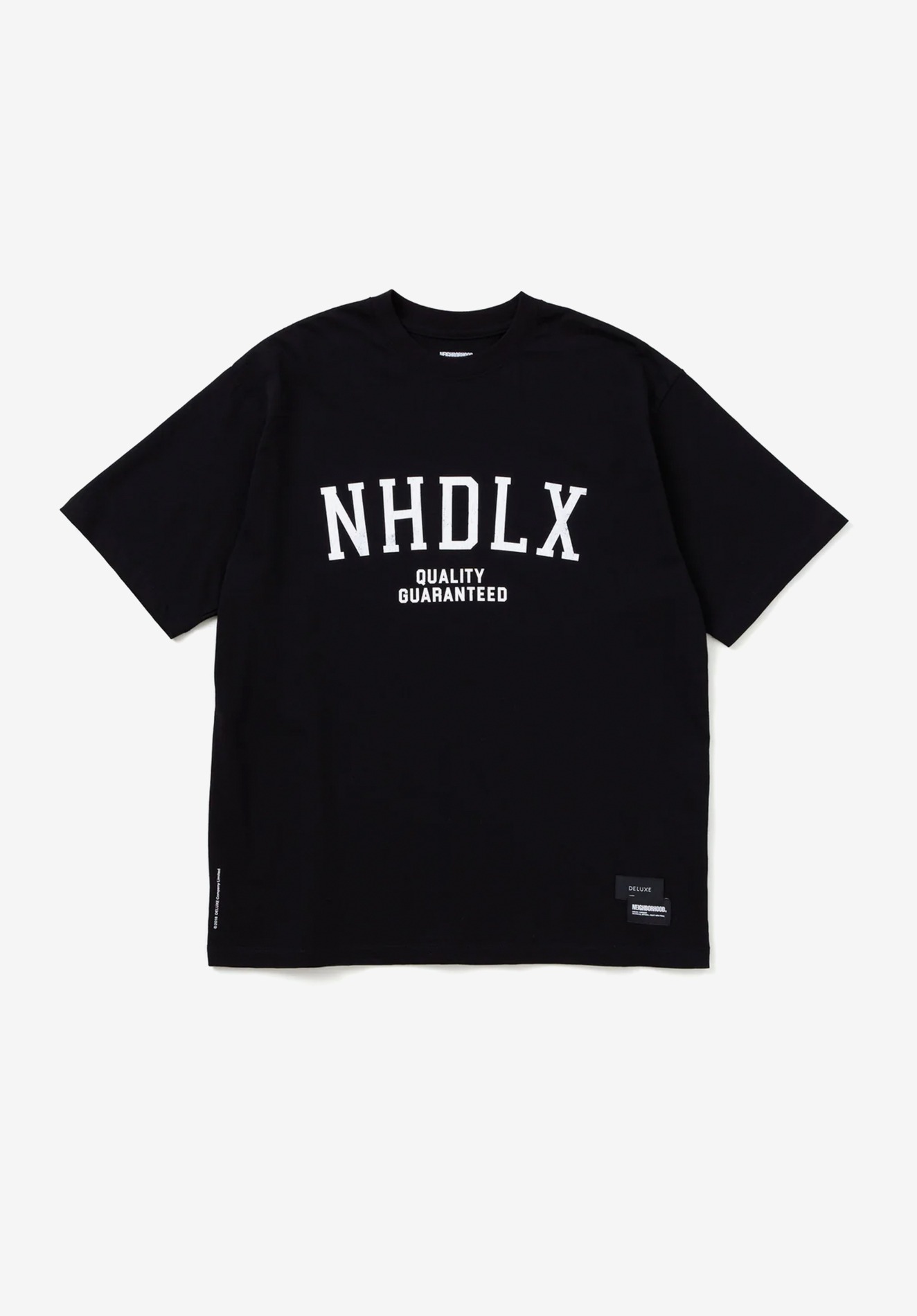 NH X DELUXE . TEE SS, BLACK
