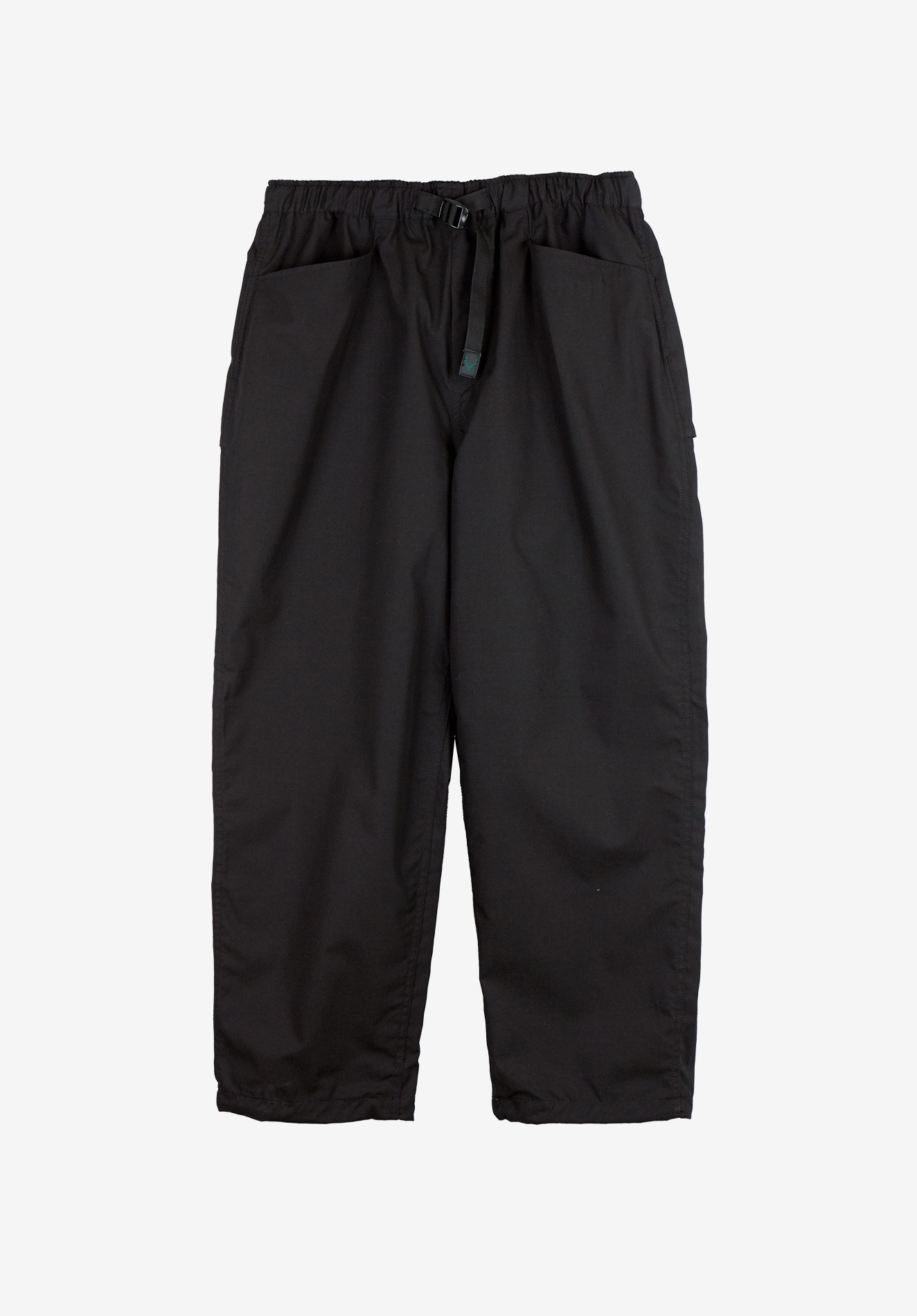 BELTED LOGGER PANT - C/MO WEATHER CLOTH, BLACK
