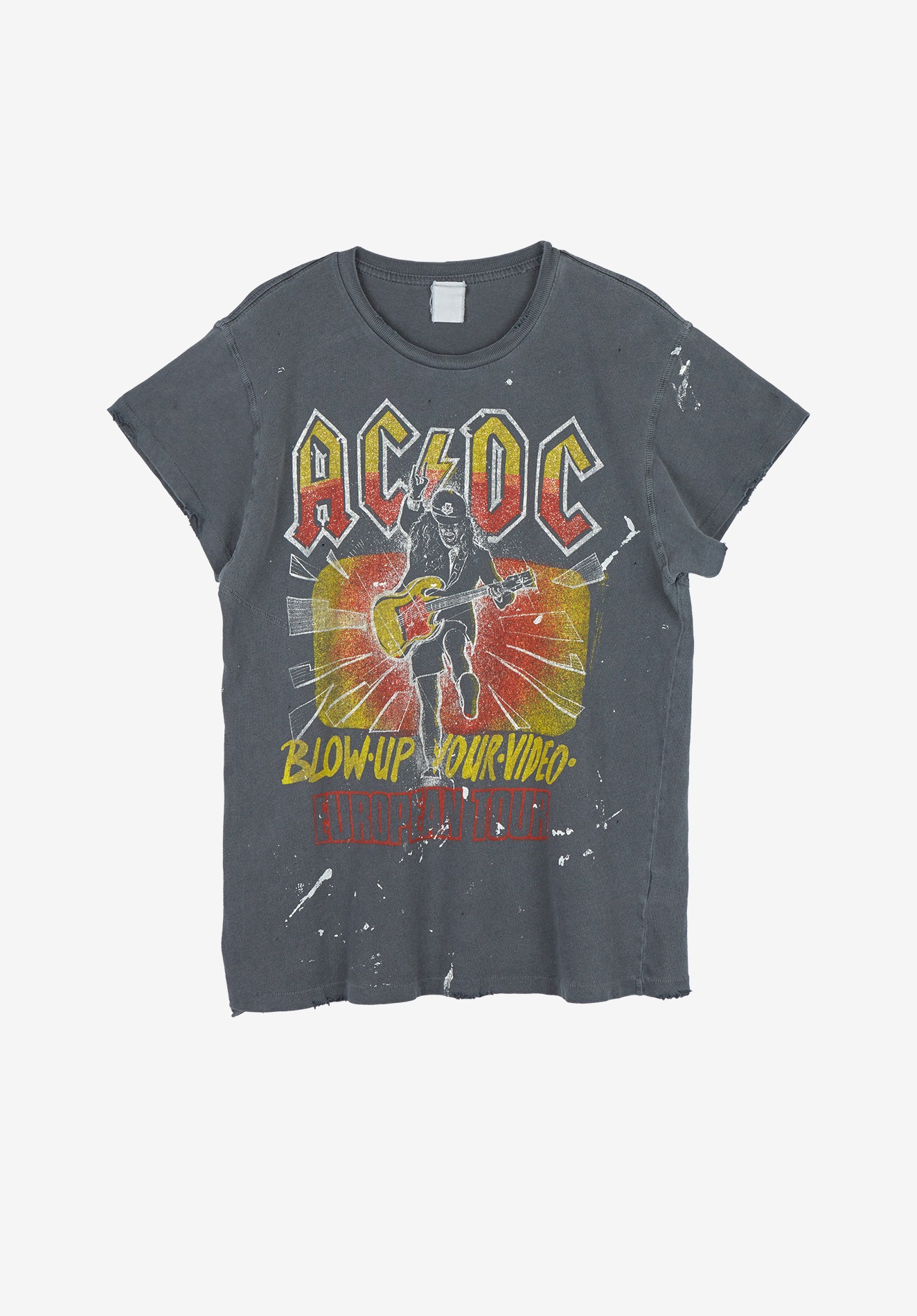 AC/DC TEE, BLACK