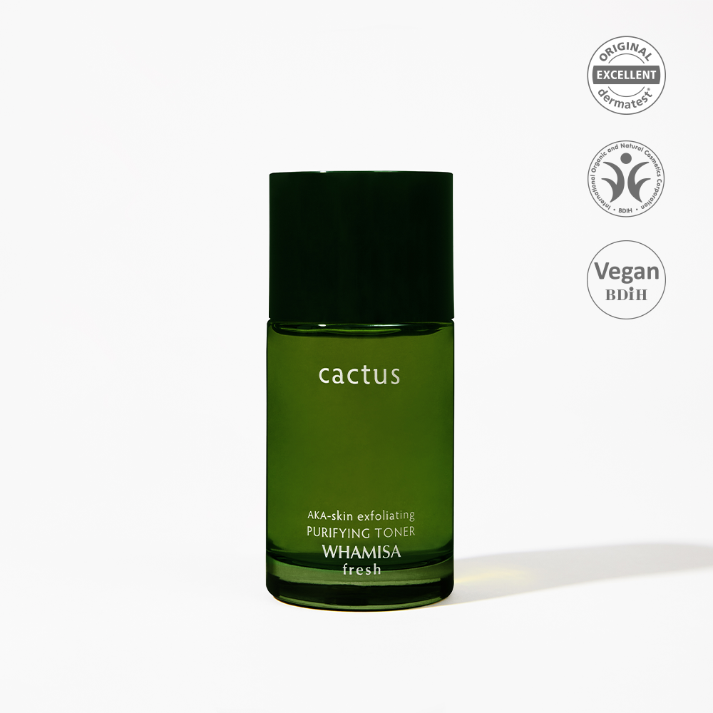 [WHAMISA Fresh] Cactus AKA-Skin Exfoliating Purifying Toner (60ml)
