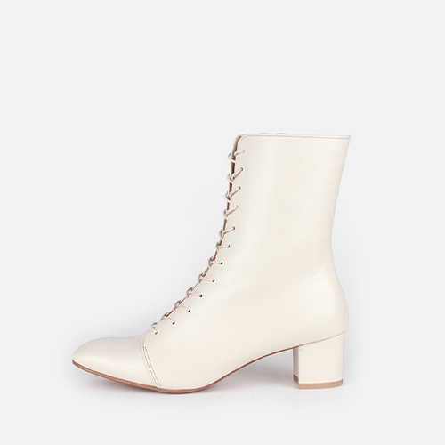 rim014 laceup boots (cream)