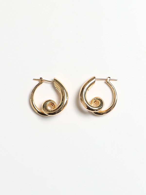 [HERCO] heart earrings