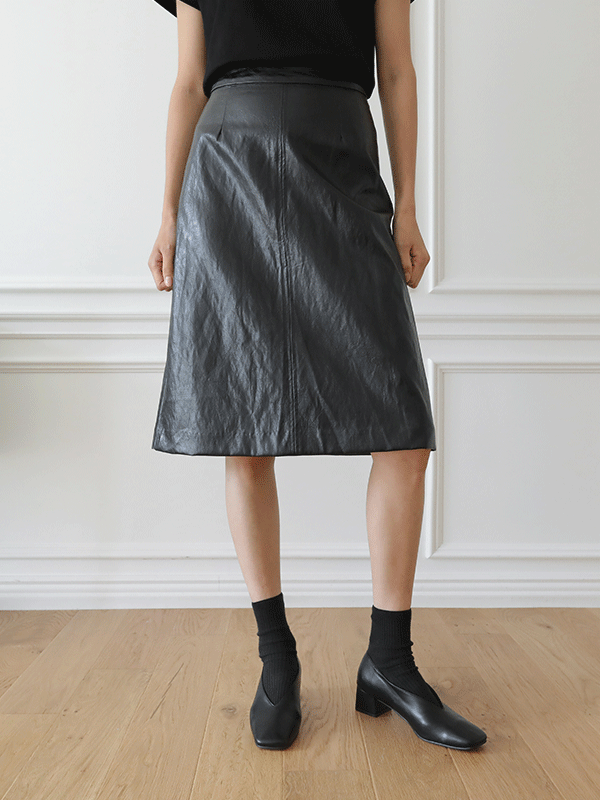 35879 A-Line Knee Length Skirt