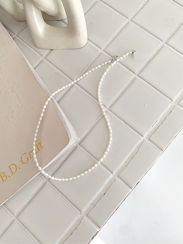 36050 Freshwater Pearl Silver 925 Necklace